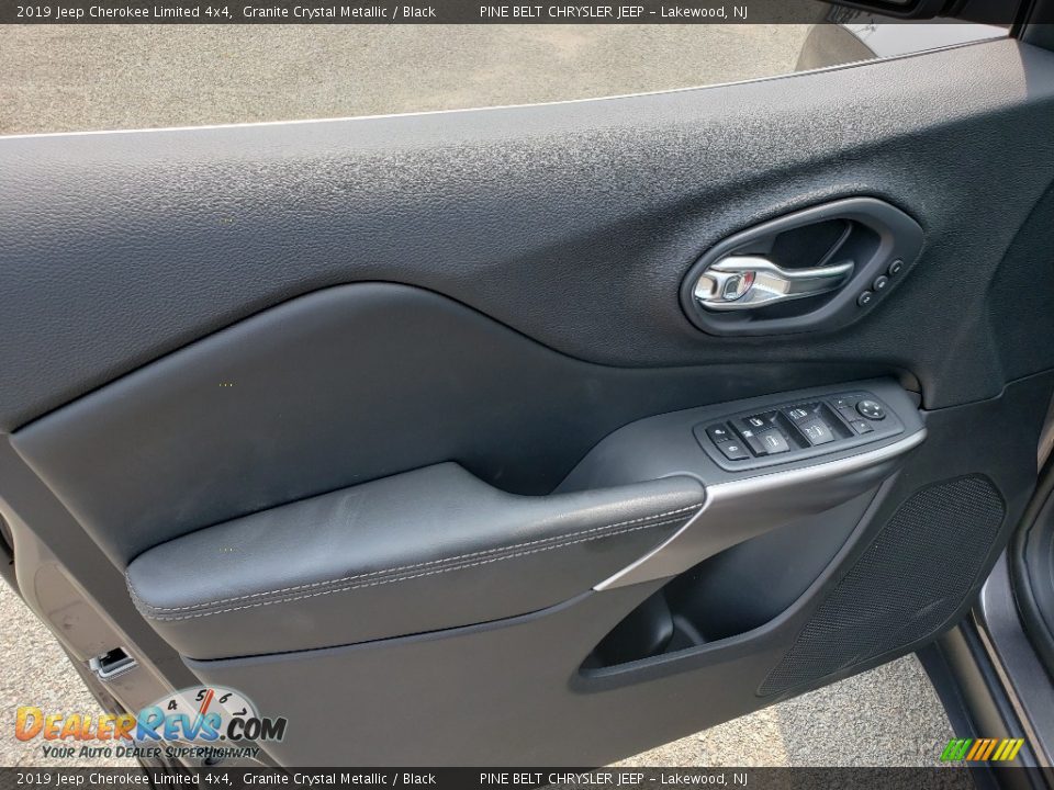 2019 Jeep Cherokee Limited 4x4 Granite Crystal Metallic / Black Photo #8