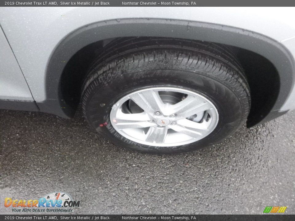 2019 Chevrolet Trax LT AWD Silver Ice Metallic / Jet Black Photo #9