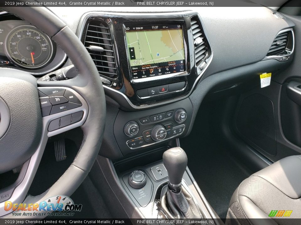 2019 Jeep Cherokee Limited 4x4 Granite Crystal Metallic / Black Photo #10