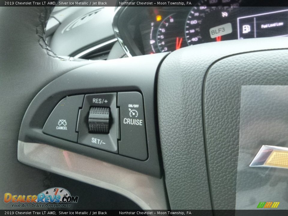 2019 Chevrolet Trax LT AWD Silver Ice Metallic / Jet Black Photo #20