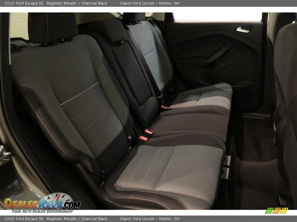 2015 Ford Escape SE Magnetic Metallic / Charcoal Black Photo #14