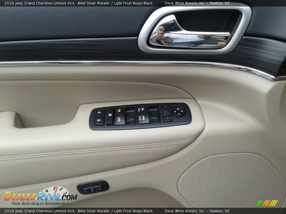 2019 Jeep Grand Cherokee Limited 4x4 Billet Silver Metallic / Light Frost Beige/Black Photo #9