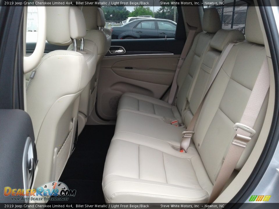 2019 Jeep Grand Cherokee Limited 4x4 Billet Silver Metallic / Light Frost Beige/Black Photo #11
