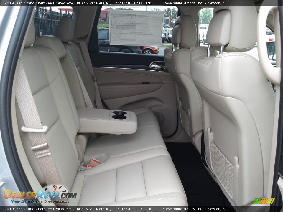2019 Jeep Grand Cherokee Limited 4x4 Billet Silver Metallic / Light Frost Beige/Black Photo #14