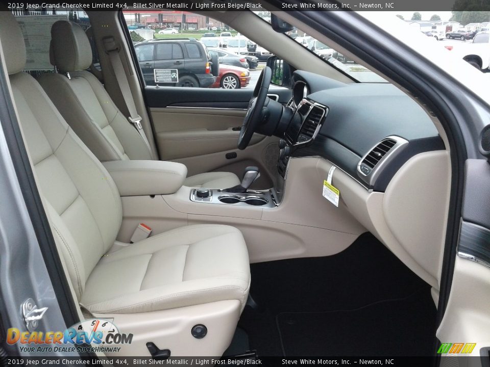 2019 Jeep Grand Cherokee Limited 4x4 Billet Silver Metallic / Light Frost Beige/Black Photo #15