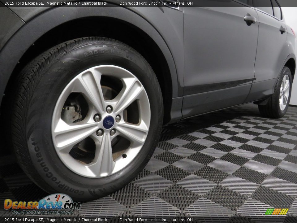2015 Ford Escape SE Magnetic Metallic / Charcoal Black Photo #8