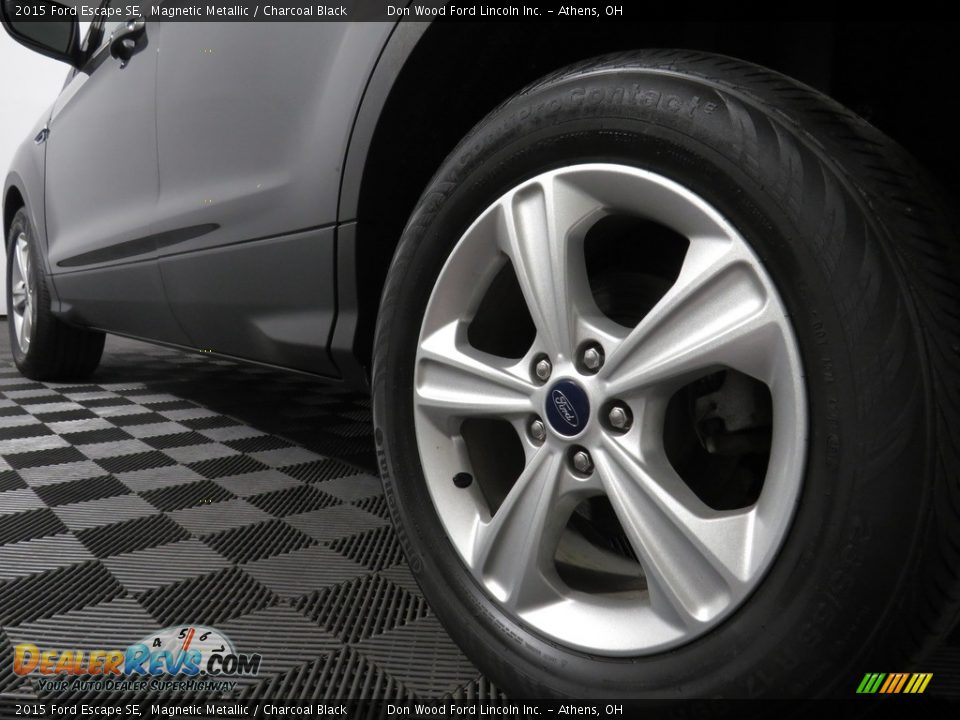 2015 Ford Escape SE Magnetic Metallic / Charcoal Black Photo #10