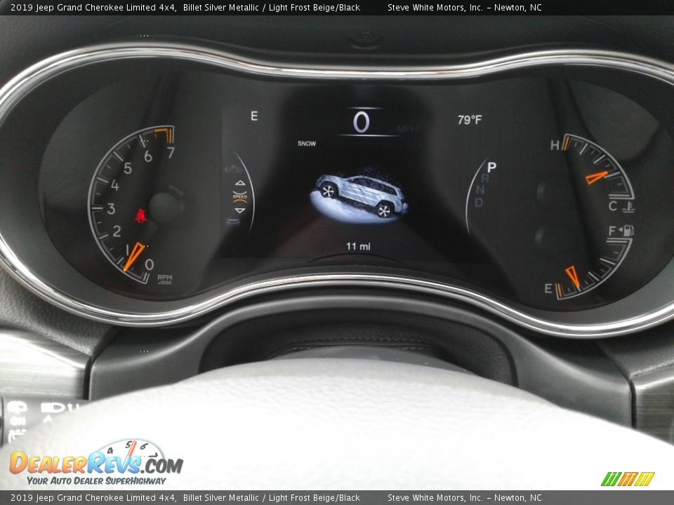 2019 Jeep Grand Cherokee Limited 4x4 Billet Silver Metallic / Light Frost Beige/Black Photo #19