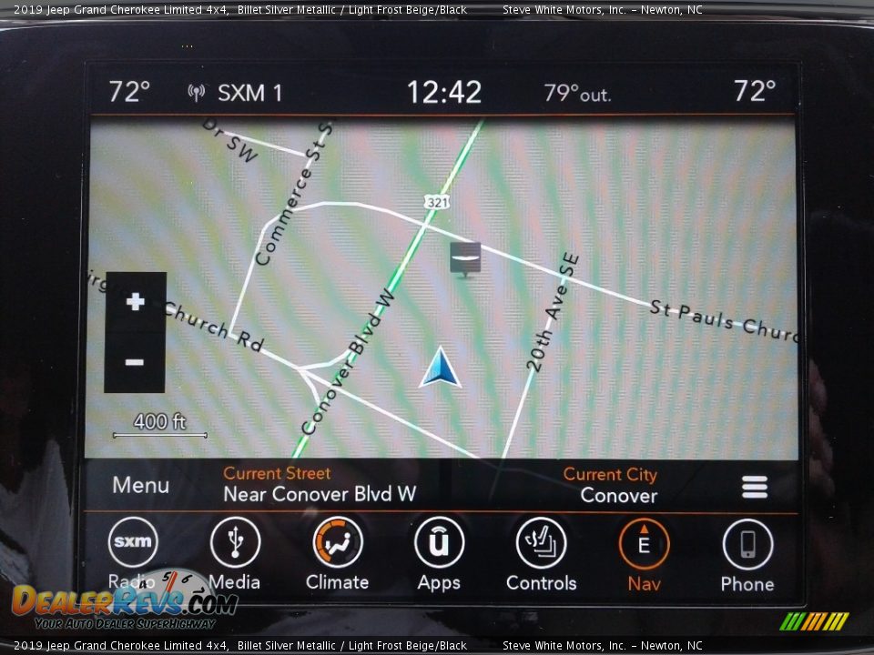 2019 Jeep Grand Cherokee Limited 4x4 Billet Silver Metallic / Light Frost Beige/Black Photo #24