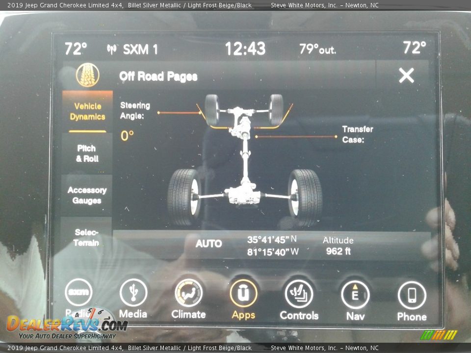 2019 Jeep Grand Cherokee Limited 4x4 Billet Silver Metallic / Light Frost Beige/Black Photo #27
