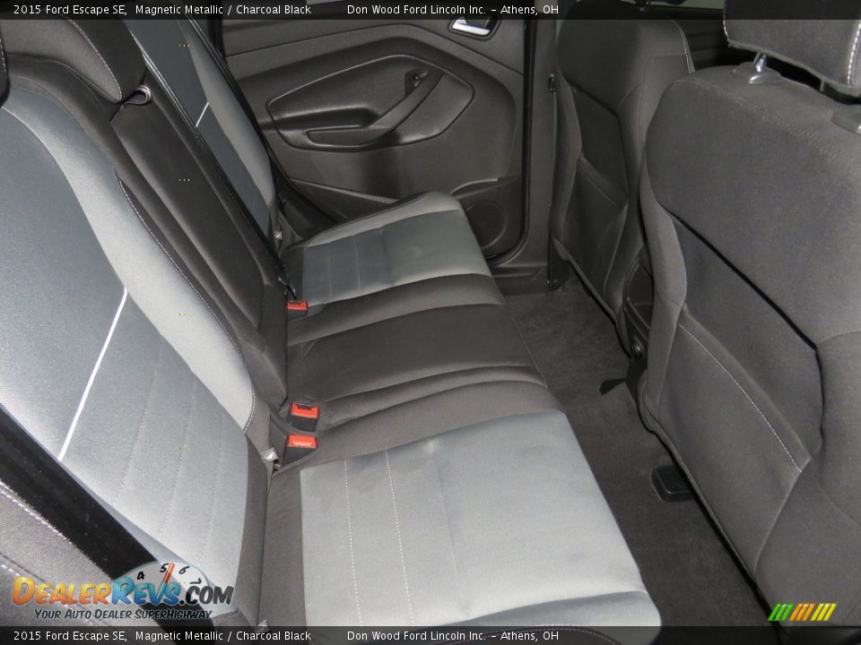 2015 Ford Escape SE Magnetic Metallic / Charcoal Black Photo #27