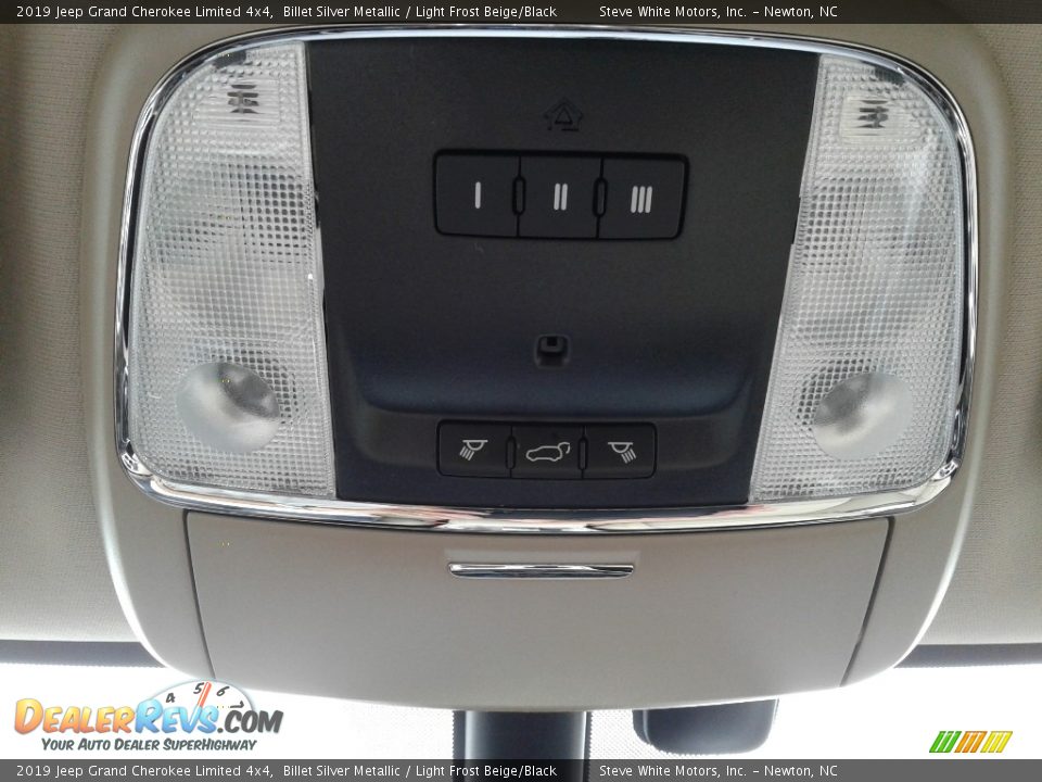 2019 Jeep Grand Cherokee Limited 4x4 Billet Silver Metallic / Light Frost Beige/Black Photo #31