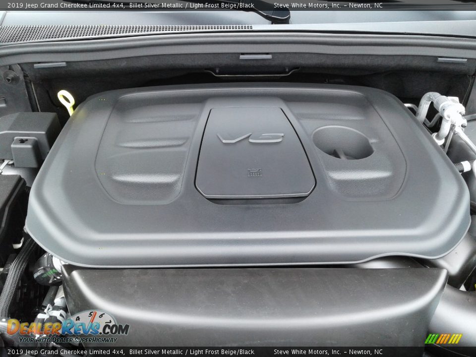 2019 Jeep Grand Cherokee Limited 4x4 Billet Silver Metallic / Light Frost Beige/Black Photo #34