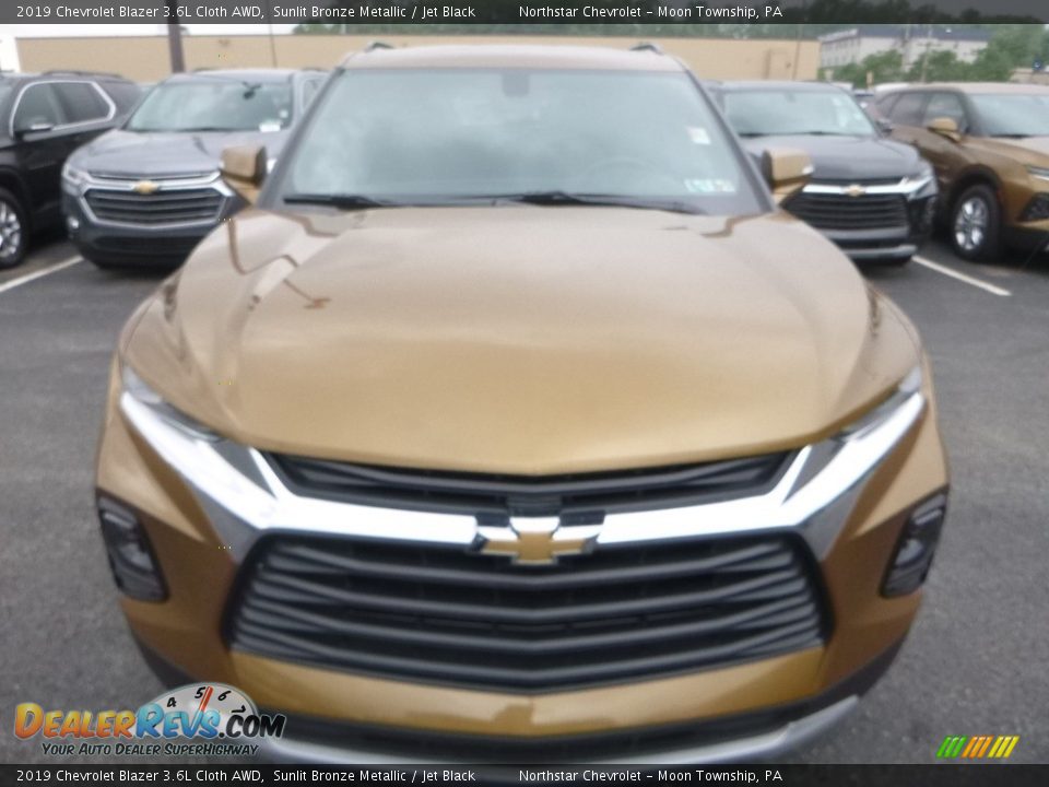 2019 Chevrolet Blazer 3.6L Cloth AWD Sunlit Bronze Metallic / Jet Black Photo #8