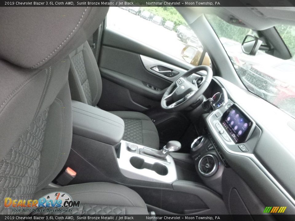2019 Chevrolet Blazer 3.6L Cloth AWD Sunlit Bronze Metallic / Jet Black Photo #10