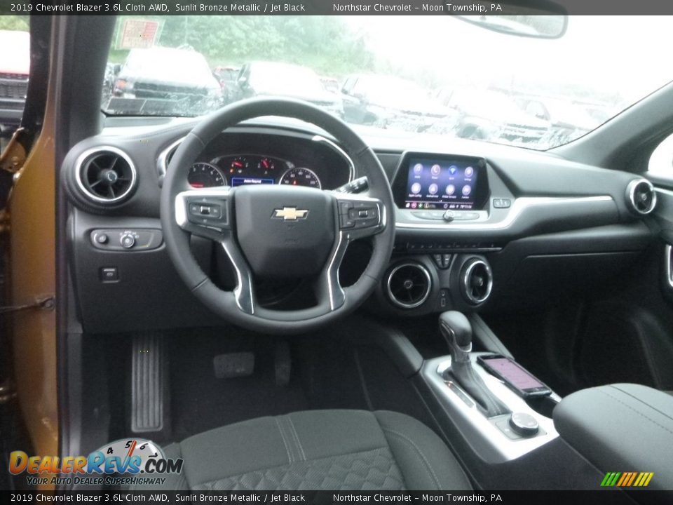 2019 Chevrolet Blazer 3.6L Cloth AWD Sunlit Bronze Metallic / Jet Black Photo #15