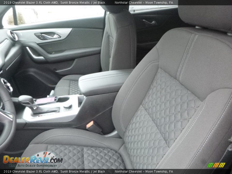 2019 Chevrolet Blazer 3.6L Cloth AWD Sunlit Bronze Metallic / Jet Black Photo #17
