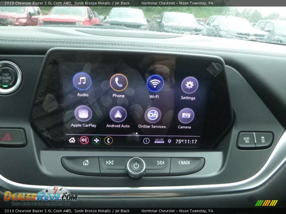 2019 Chevrolet Blazer 3.6L Cloth AWD Sunlit Bronze Metallic / Jet Black Photo #19