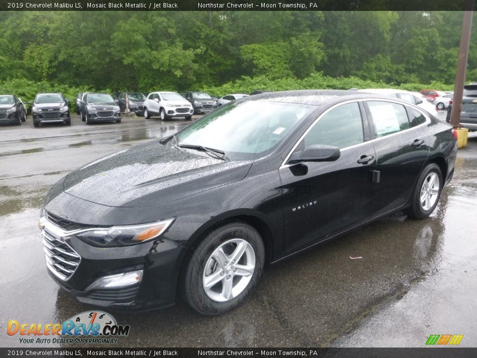 2019 Chevrolet Malibu LS Mosaic Black Metallic / Jet Black Photo #1