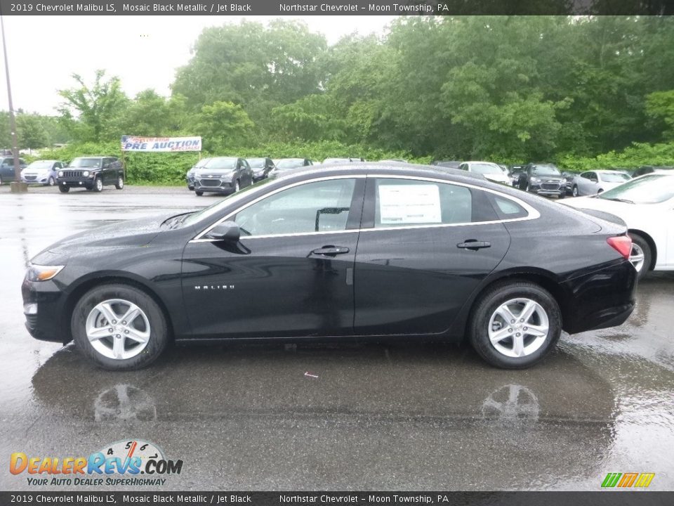 2019 Chevrolet Malibu LS Mosaic Black Metallic / Jet Black Photo #2