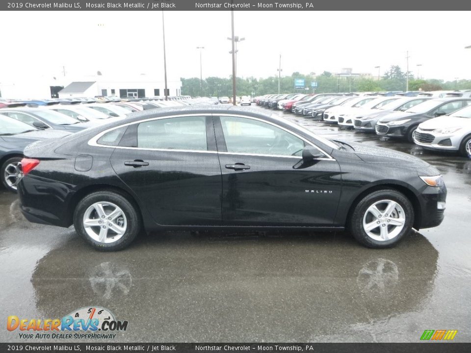 2019 Chevrolet Malibu LS Mosaic Black Metallic / Jet Black Photo #6