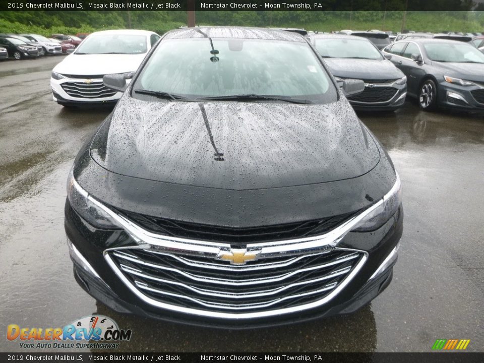 2019 Chevrolet Malibu LS Mosaic Black Metallic / Jet Black Photo #8