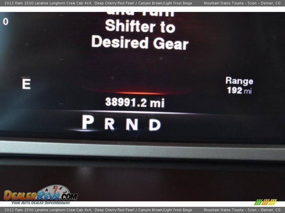 2013 Ram 1500 Laramie Longhorn Crew Cab 4x4 Deep Cherry Red Pearl / Canyon Brown/Light Frost Beige Photo #30