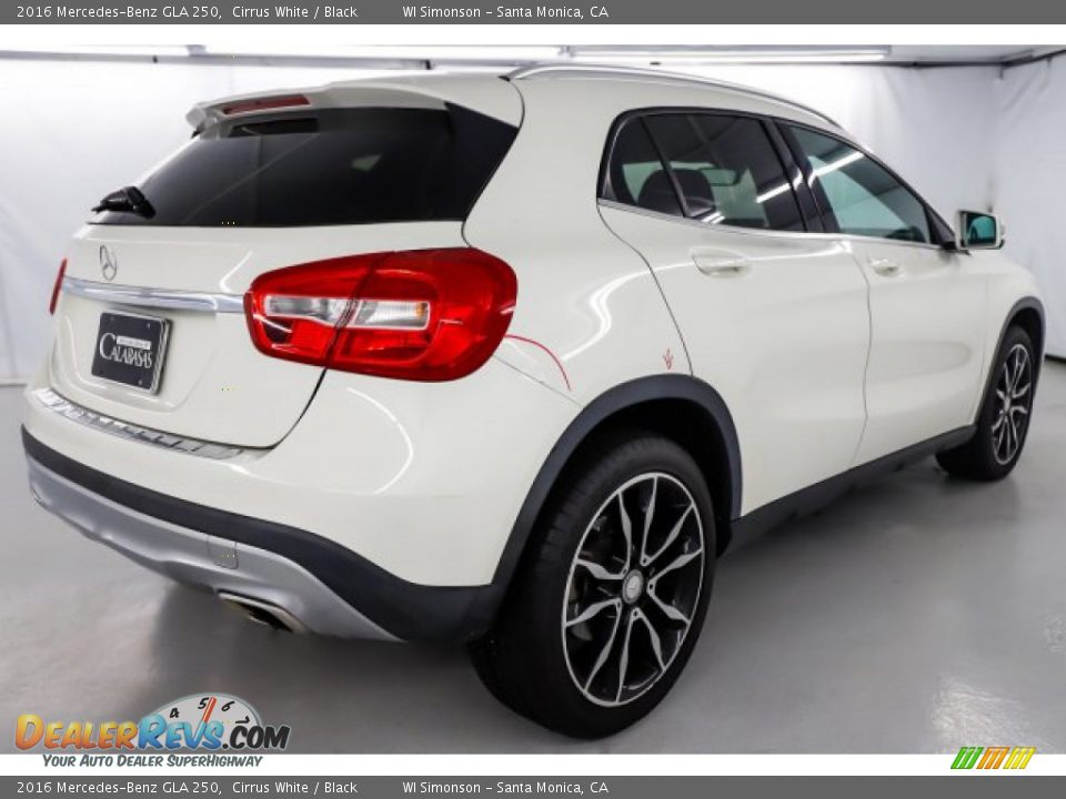 2016 Mercedes-Benz GLA 250 Cirrus White / Black Photo #4