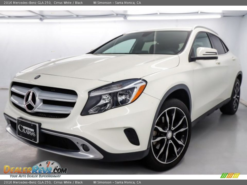 2016 Mercedes-Benz GLA 250 Cirrus White / Black Photo #13