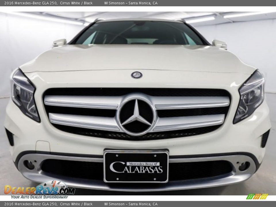 2016 Mercedes-Benz GLA 250 Cirrus White / Black Photo #15