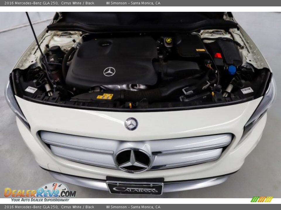 2016 Mercedes-Benz GLA 250 Cirrus White / Black Photo #16