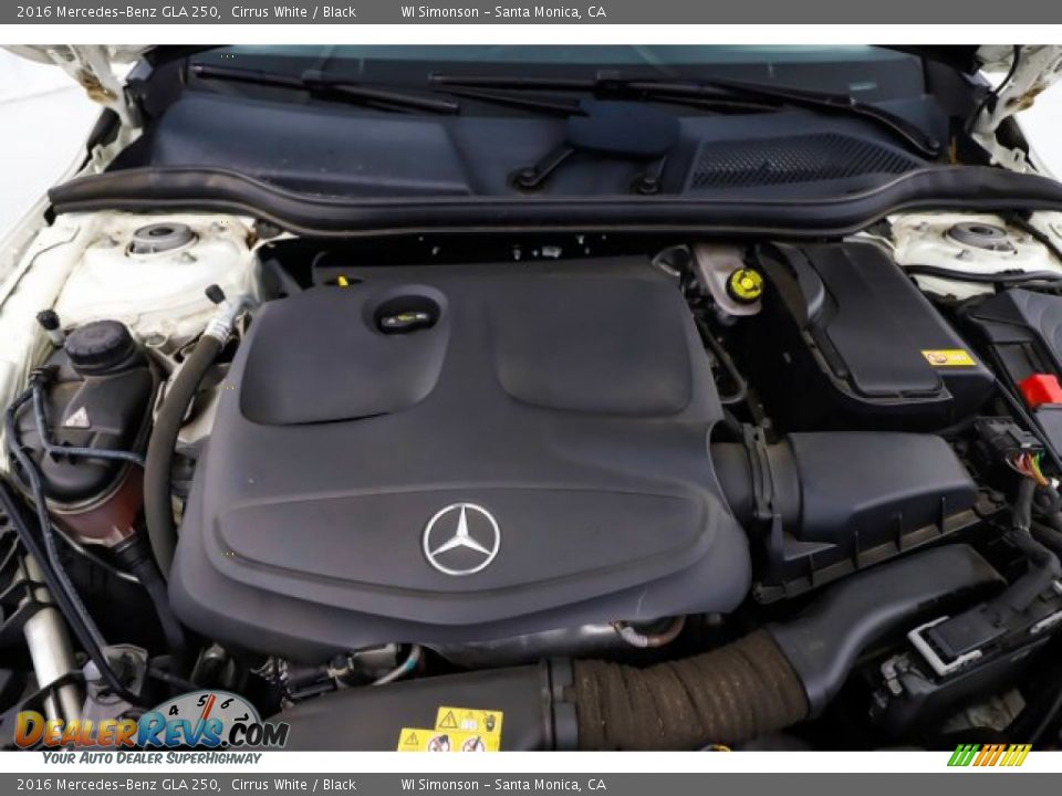 2016 Mercedes-Benz GLA 250 Cirrus White / Black Photo #17