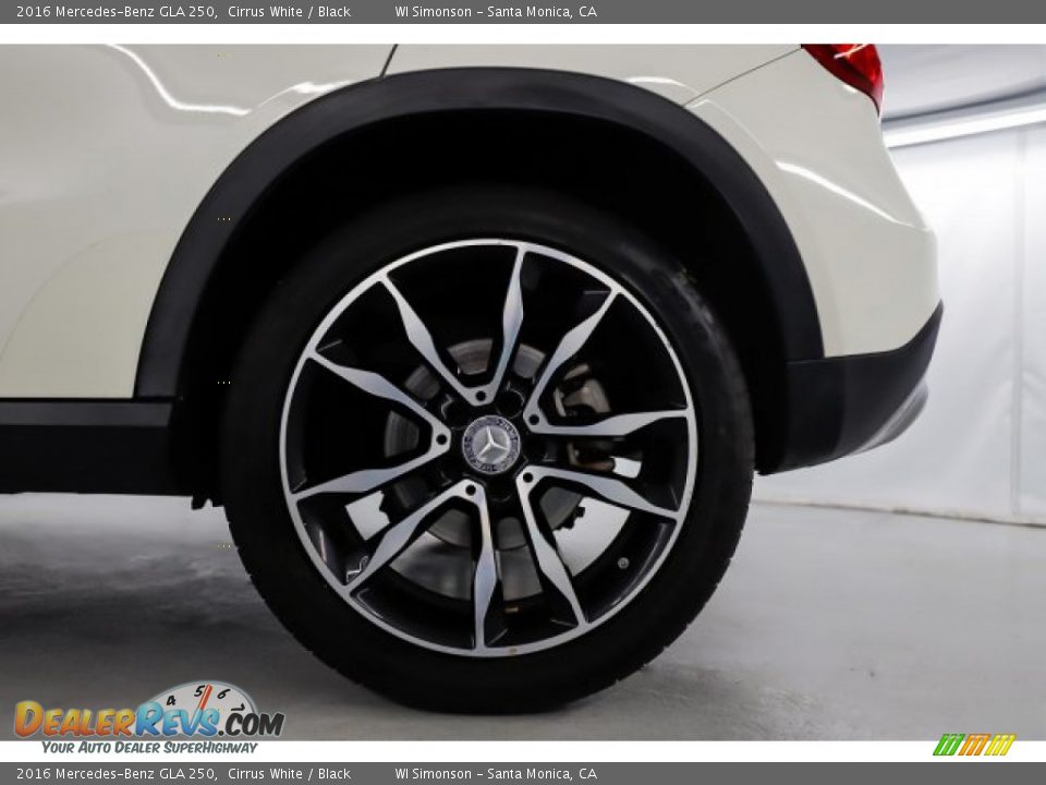 2016 Mercedes-Benz GLA 250 Cirrus White / Black Photo #18