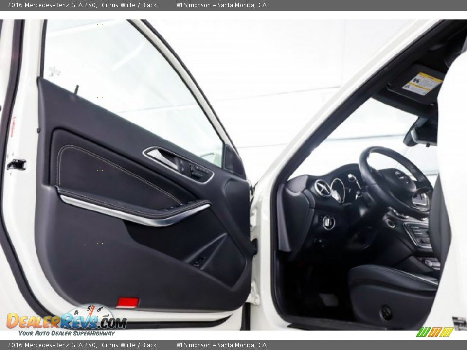 2016 Mercedes-Benz GLA 250 Cirrus White / Black Photo #19