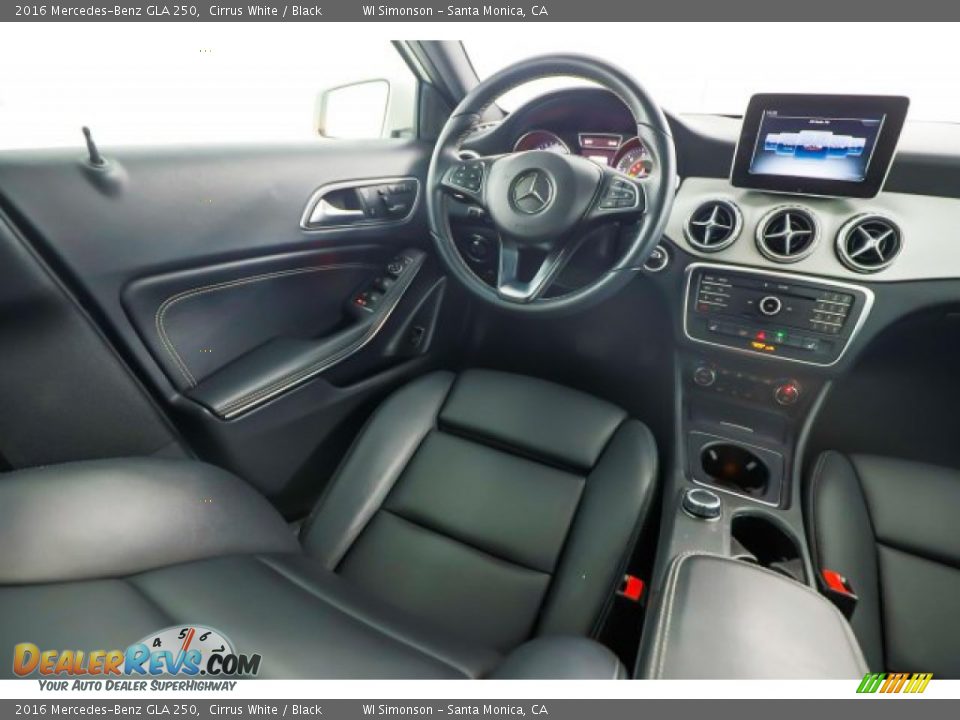 2016 Mercedes-Benz GLA 250 Cirrus White / Black Photo #29