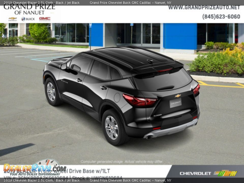 2019 Chevrolet Blazer 2.5L Cloth Black / Jet Black Photo #4