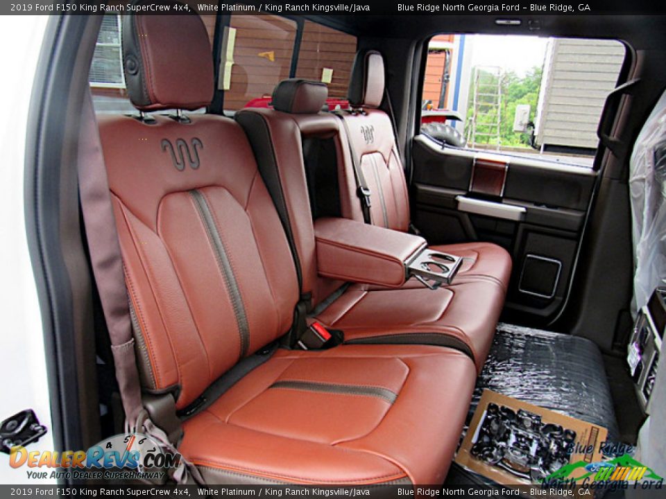 2019 Ford F150 King Ranch SuperCrew 4x4 White Platinum / King Ranch Kingsville/Java Photo #12