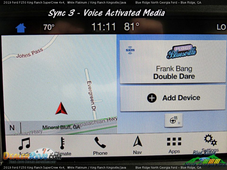 2019 Ford F150 King Ranch SuperCrew 4x4 White Platinum / King Ranch Kingsville/Java Photo #16