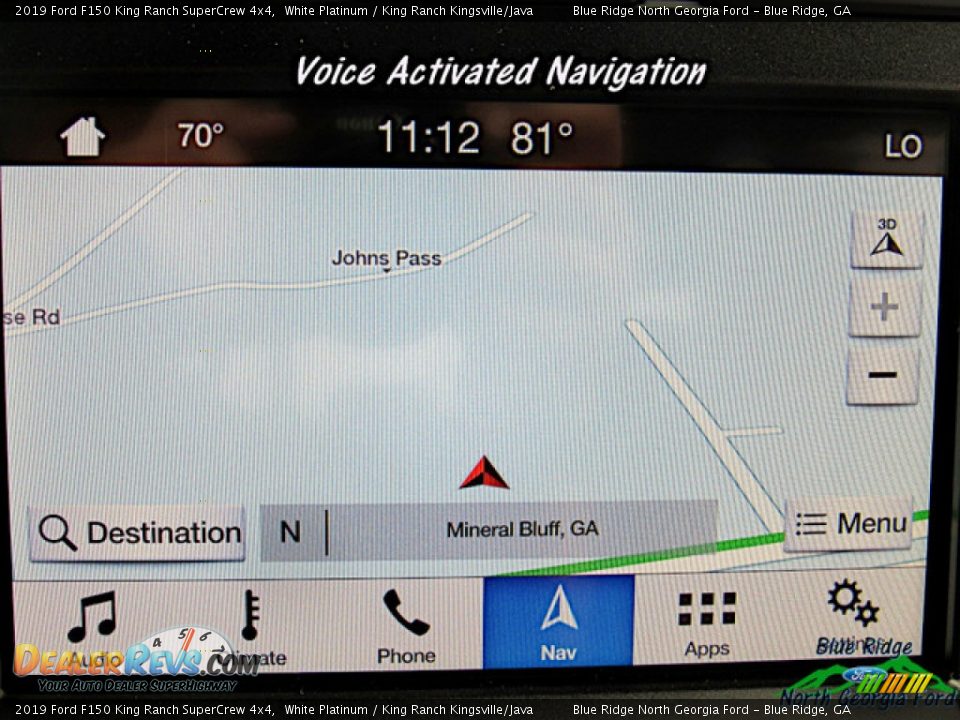 2019 Ford F150 King Ranch SuperCrew 4x4 White Platinum / King Ranch Kingsville/Java Photo #17