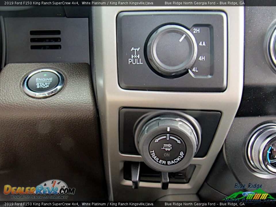 2019 Ford F150 King Ranch SuperCrew 4x4 White Platinum / King Ranch Kingsville/Java Photo #21