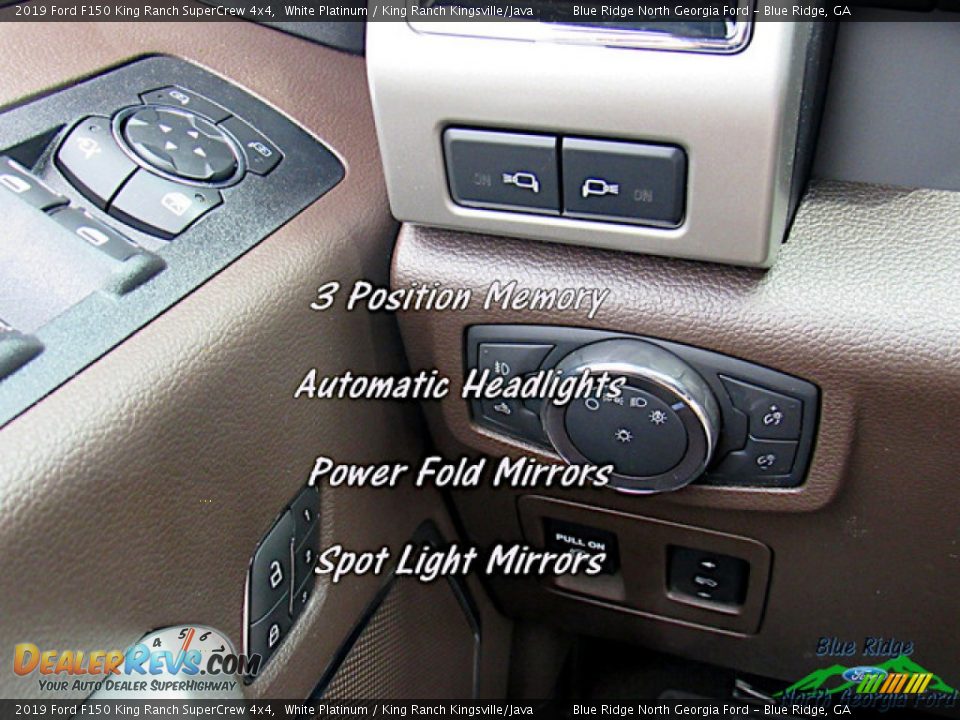 2019 Ford F150 King Ranch SuperCrew 4x4 White Platinum / King Ranch Kingsville/Java Photo #22