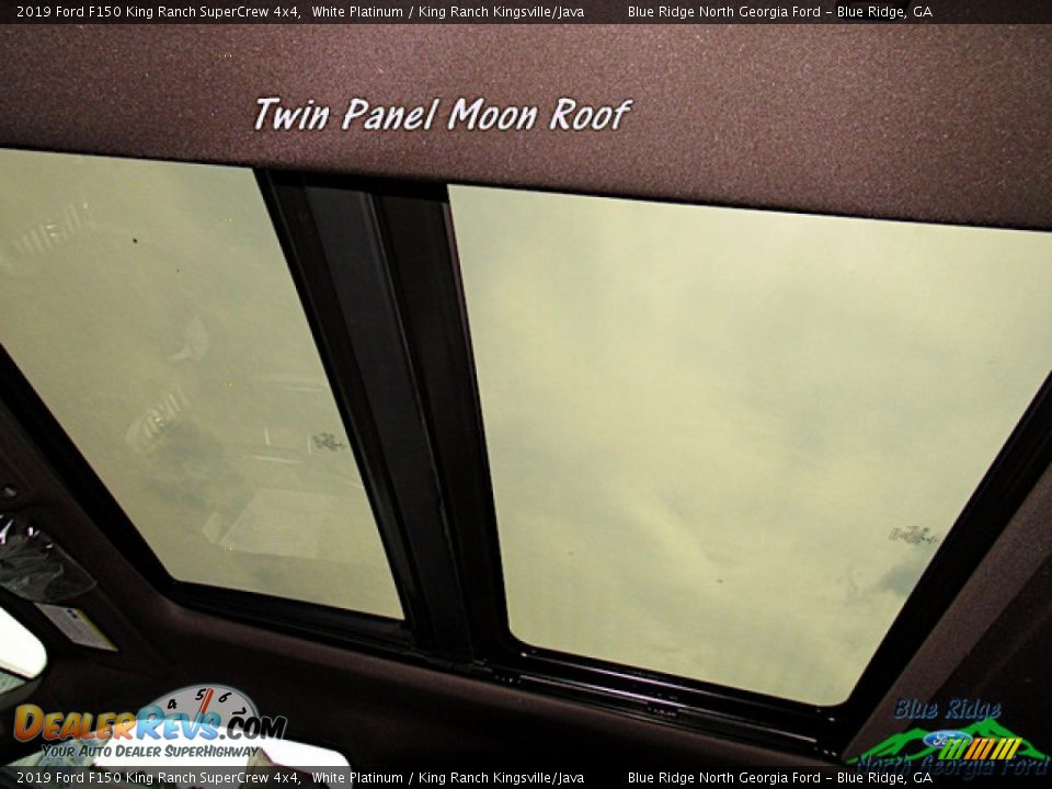 2019 Ford F150 King Ranch SuperCrew 4x4 White Platinum / King Ranch Kingsville/Java Photo #23