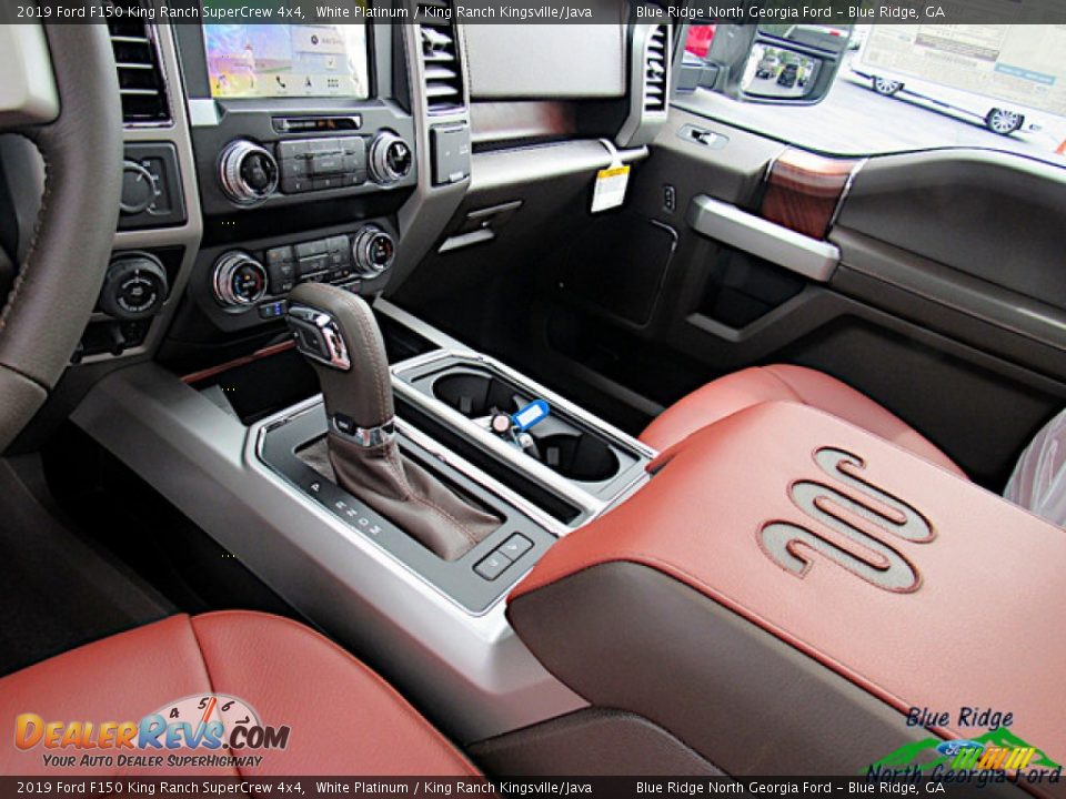 2019 Ford F150 King Ranch SuperCrew 4x4 White Platinum / King Ranch Kingsville/Java Photo #25