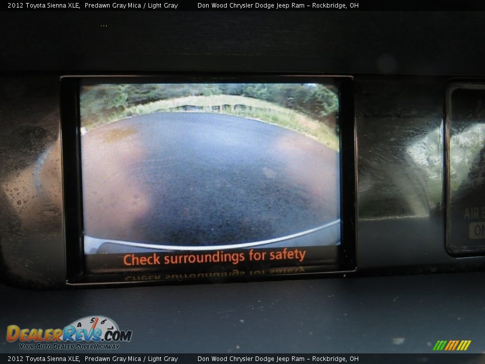 2012 Toyota Sienna XLE Predawn Gray Mica / Light Gray Photo #3