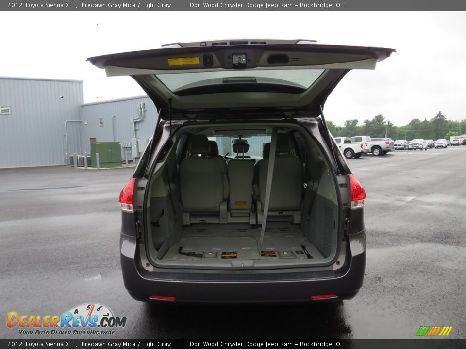 2012 Toyota Sienna XLE Predawn Gray Mica / Light Gray Photo #14