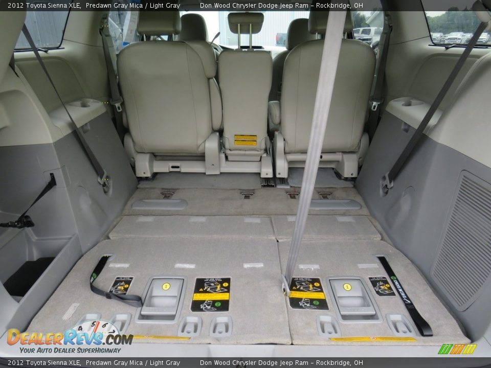2012 Toyota Sienna XLE Predawn Gray Mica / Light Gray Photo #15