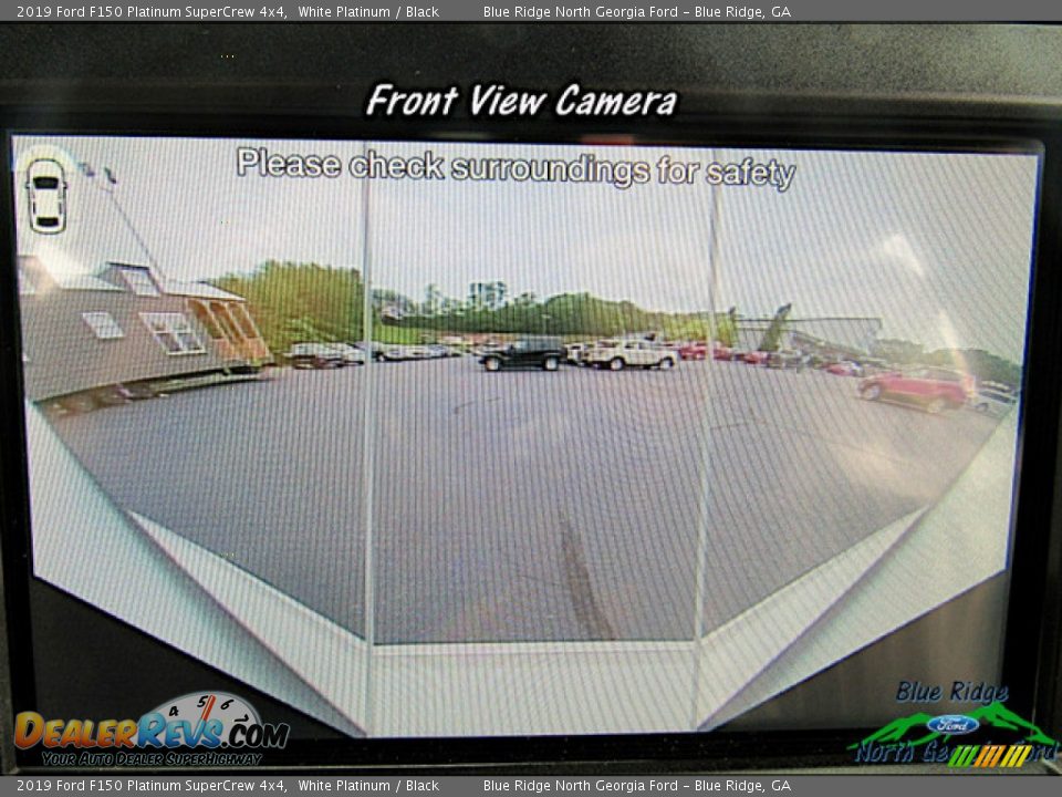 2019 Ford F150 Platinum SuperCrew 4x4 White Platinum / Black Photo #23