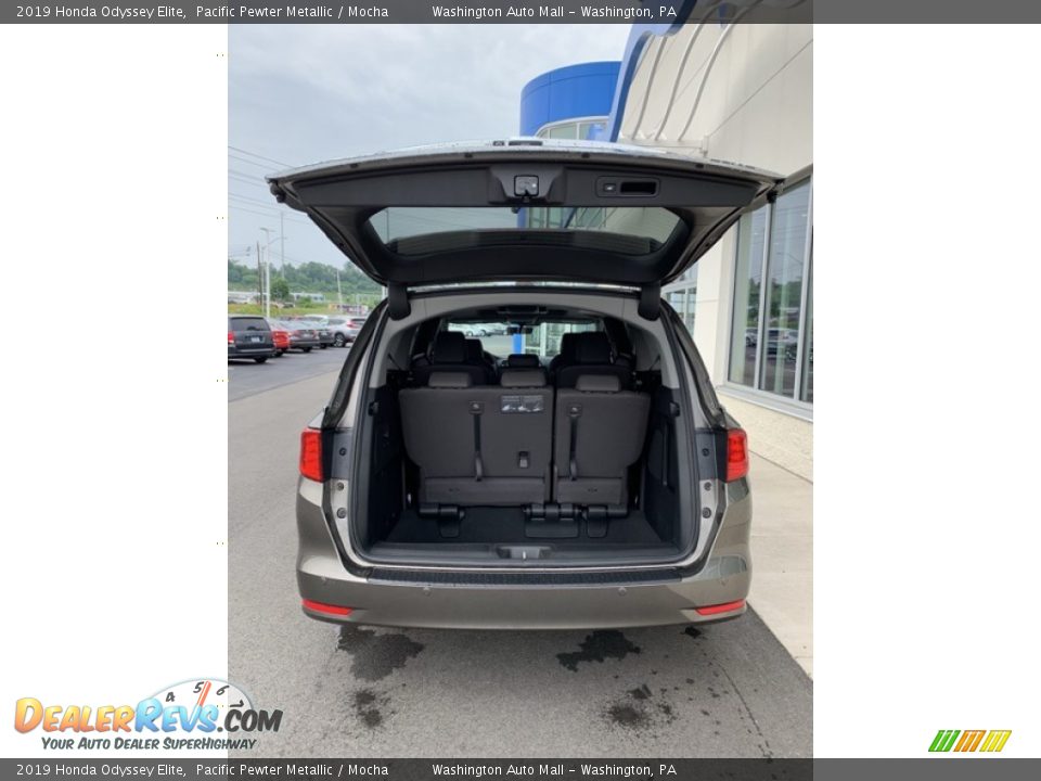 2019 Honda Odyssey Elite Pacific Pewter Metallic / Mocha Photo #20