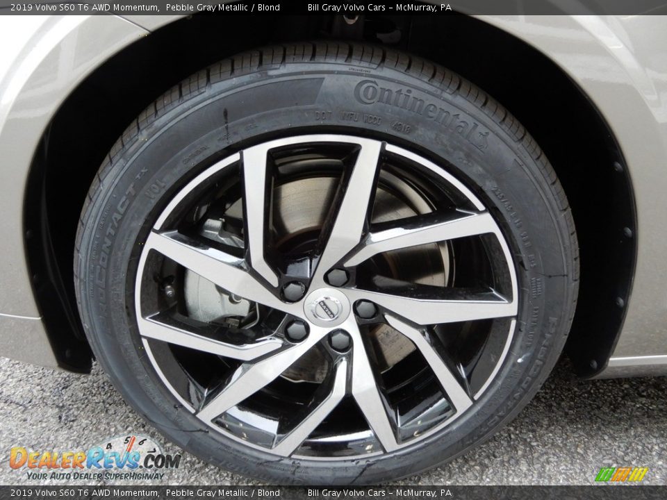 2019 Volvo S60 T6 AWD Momentum Wheel Photo #6