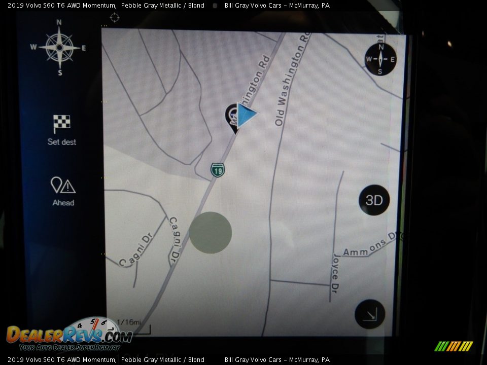 Navigation of 2019 Volvo S60 T6 AWD Momentum Photo #13